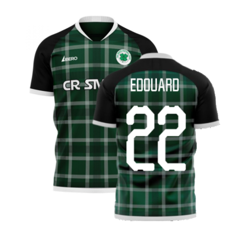 Glasgow Greens 2023-2024 Away Concept Shirt (Libero) (EDOUARD 22)