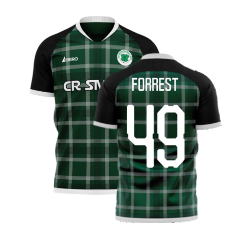 Glasgow Greens 2023-2024 Away Concept Shirt (Libero) (FORREST 49)