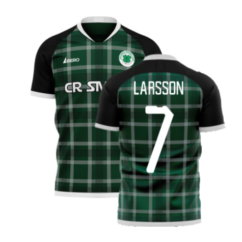 Glasgow Greens 2023-2024 Away Concept Shirt (Libero) (LARSSON 7)