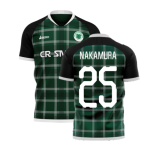 Glasgow Greens 2023-2024 Away Concept Shirt (Libero) (NAKAMURA 25)