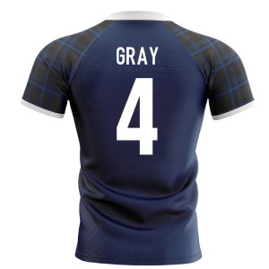 2025-2026 Scotland Home Concept Rugby Shirt (Gray 4)