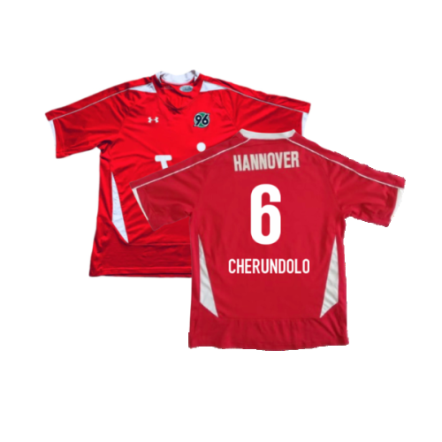 Hannover 2008-09 Home Shirt ((Excellent) M) (Cherundolo 6)