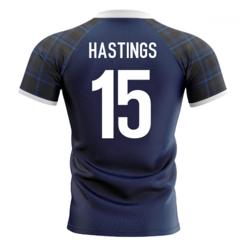 2023-2024 Scotland Home Concept Rugby Shirt (Hastings 15)