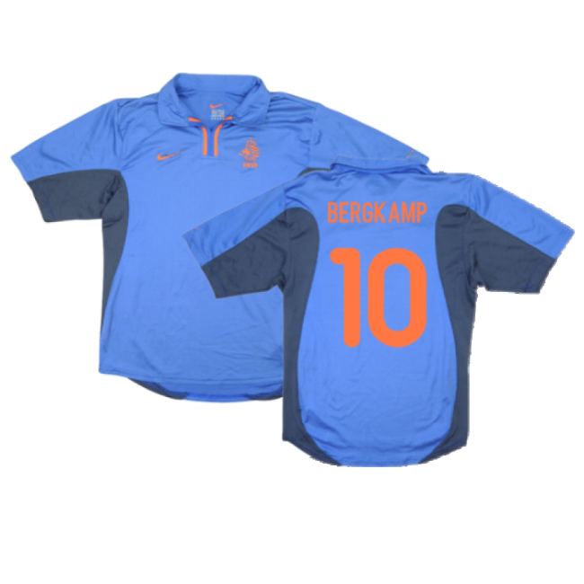Holland 2000-02 Away Shirt ((Very Good) XL) (Bergkamp 10)