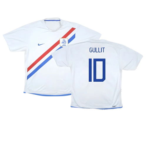 Holland 2006-08 Away Shirt ((Very Good) S) (Gullit 10)