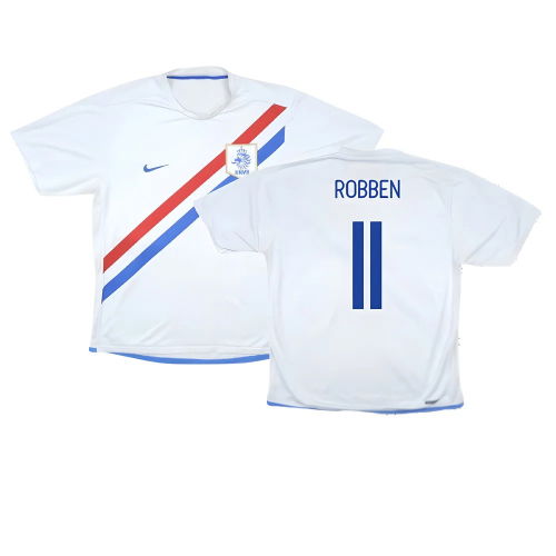 Holland 2006-08 Away Shirt ((Very Good) S) (Robben 11)