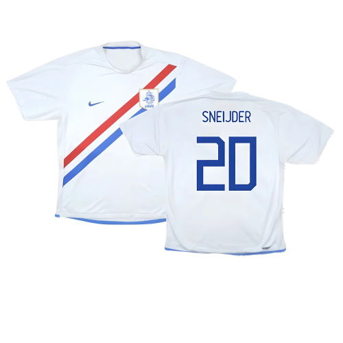 Holland 2006-08 Away Shirt ((Very Good) S) (Sneijder 20)