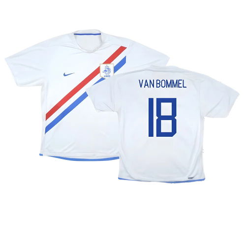 Holland 2006-08 Away Shirt ((Very Good) S) (Van Bommel 18)