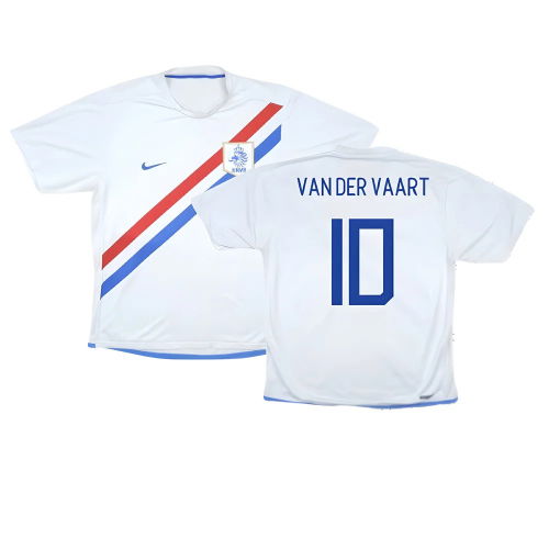 Holland 2006-08 Away Shirt ((Very Good) S) (Van Der Vaart 10)