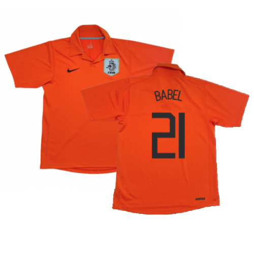 Holland 2006-08 Home Shirt (M) ((Good) M) (Babel 21)