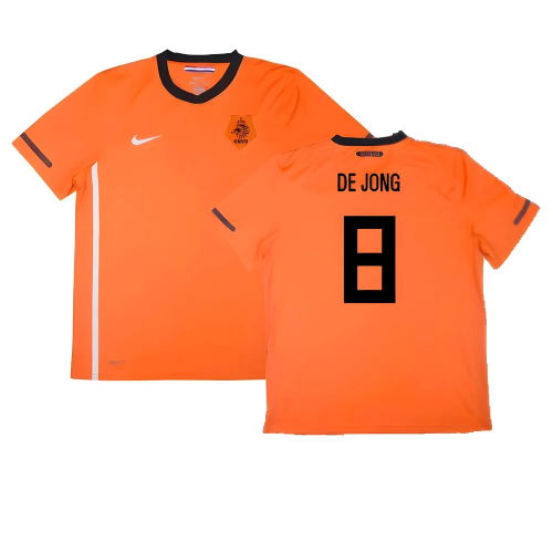 Holland 2010-11 Home Shirt (3xl) ((Very Good) 3XL) (De Jong 8)