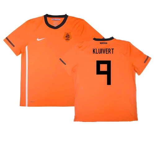Holland 2010-11 Home Shirt (3xl) ((Very Good) 3XL) (Kluivert 9)