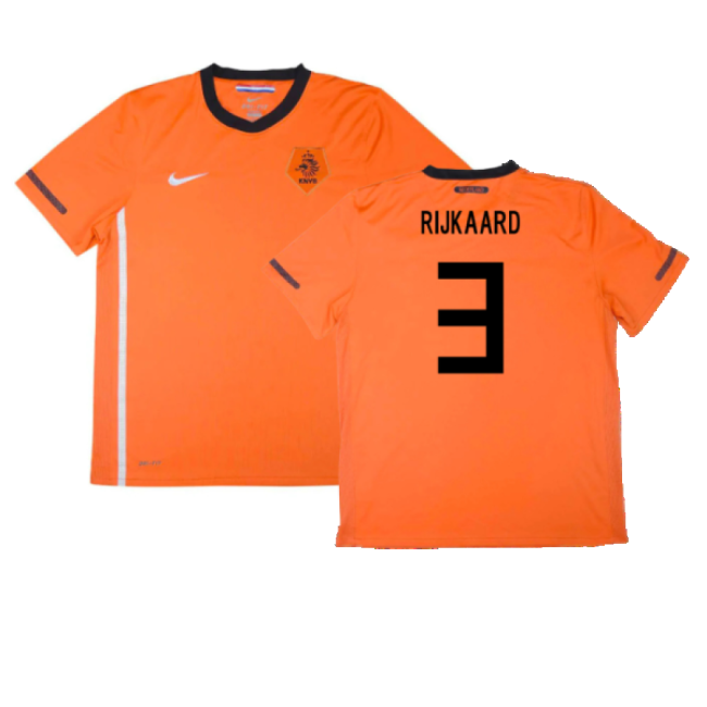 Holland 2010-11 Home Shirt ((Excellent) S) (Rijkaard 3)