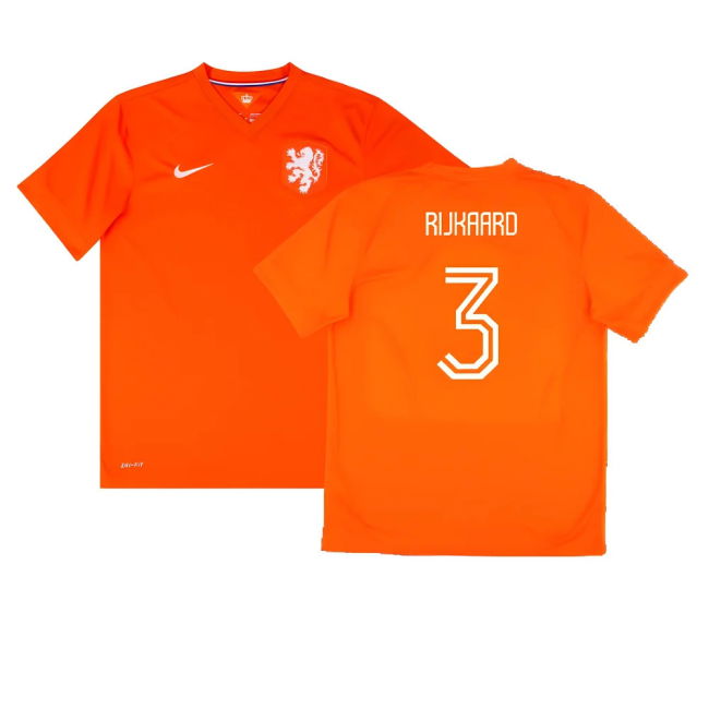Holland 2014-15 Home Shirt (Good) (Rijkaard 3)