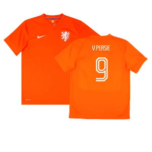 Holland 2014-15 Home Shirt (Good) (V.Persie 9)