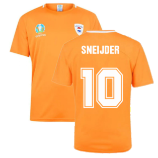 Holland 2021 Polyester T-Shirt (Orange) - Kids (SNEIJDER 10)