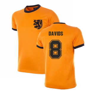 Holland World Cup 1978 Retro Football Shirt (DAVIDS 8)