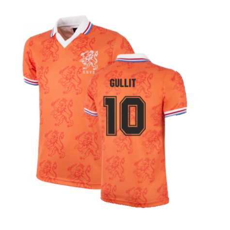 Holland World Cup 1994 Retro Football Shirt (GULLIT 10)