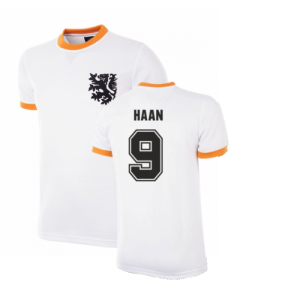 Holland World Cup Away 1978 Retro Football Shirt (Haan 9)
