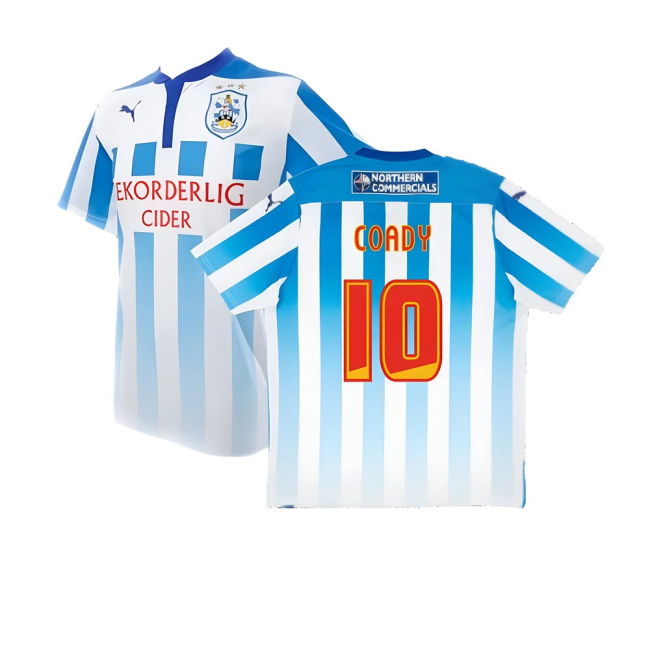 Huddersfield 2014-15 Home Shirt ((Very Good) S) (Coady 10)