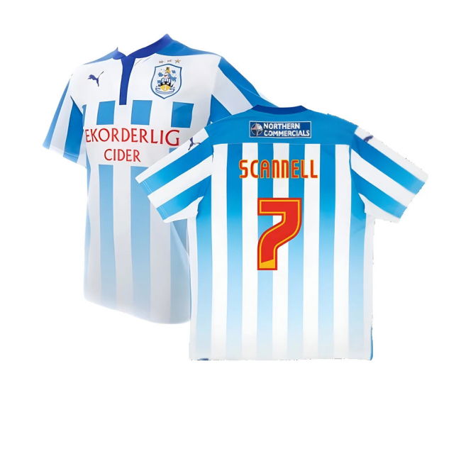 Huddersfield 2014-15 Home Shirt ((Very Good) S) (Scannell 7)
