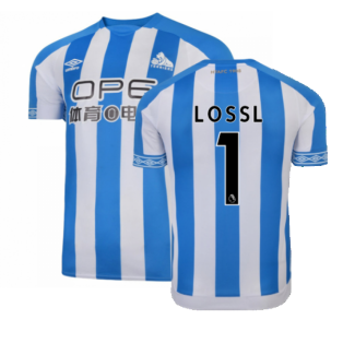 Huddersfield 2018-19 Home Shirt ((Excellent) M) (Lossl 1)