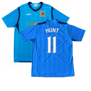 Hull City 2009-10 Away Shirt ((Excellent) S) (Hunt 11)