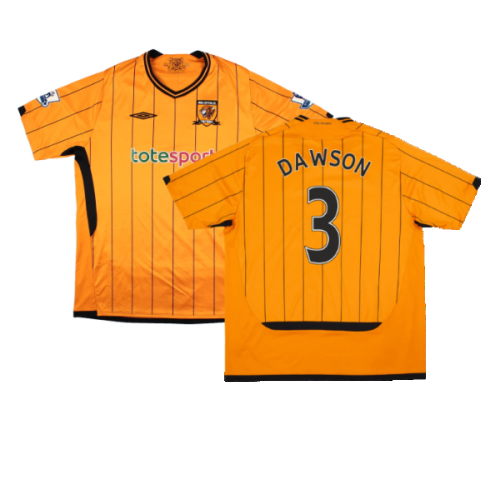 Hull City 2009-10 Home Shirt ((Excellent) XL) (Dawson 3)  Hull City 2009-10 Home Shirt ((Excellent) XL) (Dawson 3)