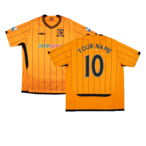 Hull City 2009-10 Home Shirt ((Excellent) XL)
