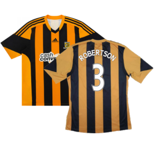 Hull City 2013-14 Home Shirt ((Excellent) S) (Robertson 3)