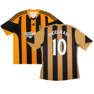 Hull City 2013-14 Home Shirt ((Excellent) S) (Snodgrass 10)
