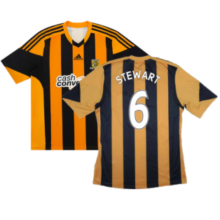 Hull City 2013-14 Home Shirt ((Excellent) S) (Stewart 6)