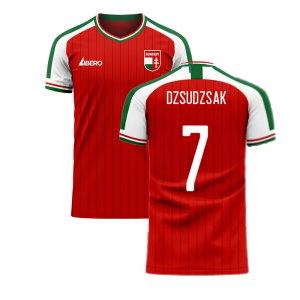 Hungary 2025-2026 Home Concept Football Kit (Libero) (DZSUDZSAK 7)