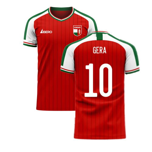 Hungary 2025-2026 Home Concept Football Kit (Libero) (GERA 10)