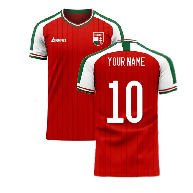 Hungary 2025-2026 Home Concept Football Kit (Libero) (Your Name)