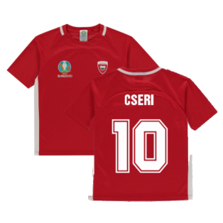 Hungary 2021 Polyester T-Shirt (Red) - Kids (Cseri 10)
