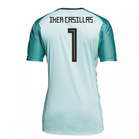 2018-19 Spain Home Goalkeeper Shirt (Iker Casillas 1)