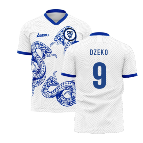 Inter 2023-2024 Away Concept Football Kit (Libero) (Dzeko 9)