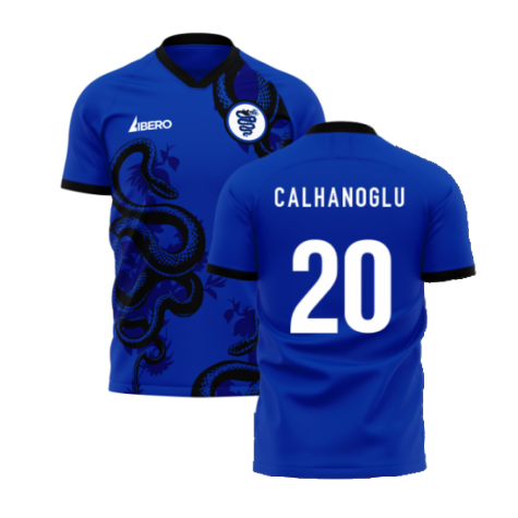 Inter 2023-2024 Training Concept Football Kit (Libero) (Calhanoglu 20)