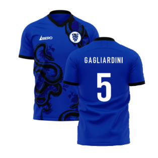 Inter 2023-2024 Training Concept Football Kit (Libero) (Gagliardini 5)