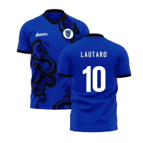 Inter 2025-2026 Training Concept Football Kit (Libero) (Lautaro 10)