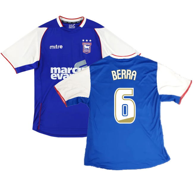 Ipswich Town 2013-14 Home Shirt ((Excellent) XXL) (Berra 6)