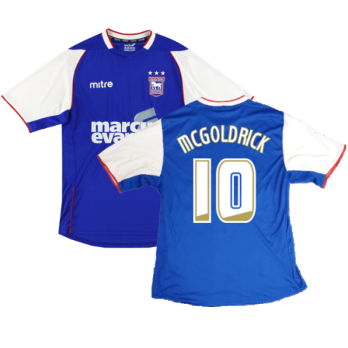 Ipswich Town 2013-14 Home Shirt ((Excellent) XXL) (McGoldrick 10)