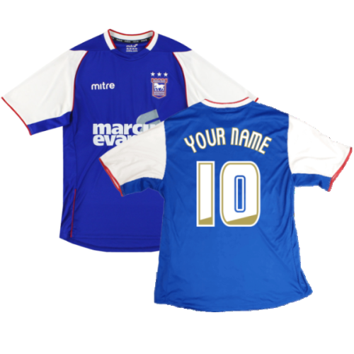 Ipswich Town 2013-14 Home Shirt ((Excellent) XXL) (Your Name)