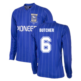 Ipswich Town FC 1981 - 82 LS Retro Shirt (Butcher 6)