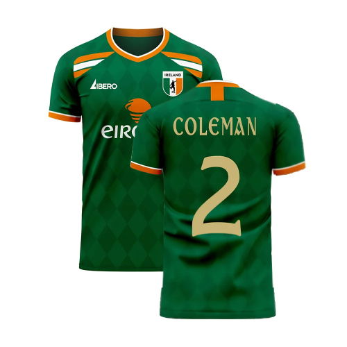 Ireland 2025-2026 Classic Concept Football Kit (Libero) (COLEMAN 2)