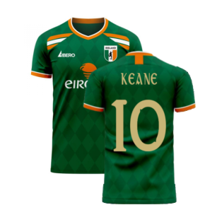 Ireland 2023-2024 Classic Concept Football Kit (Libero) (KEANE 10)
