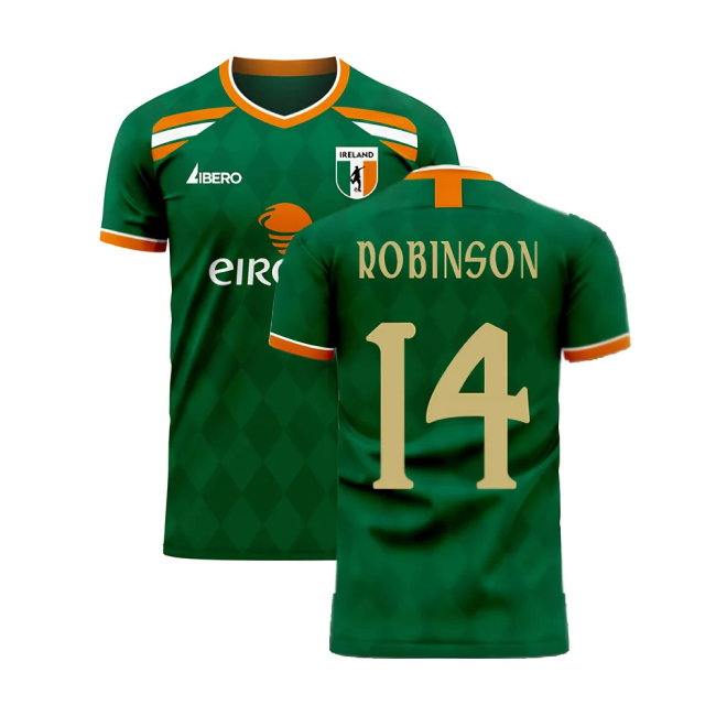 Ireland 2025-2026 Classic Concept Football Kit (Libero) (ROBINSON 14)