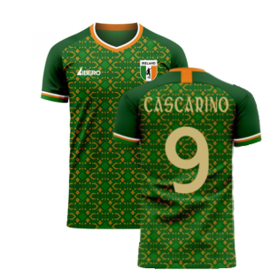 Ireland 2023-2024 Home Concept Football Kit (Libero) (CASCARINO 9)