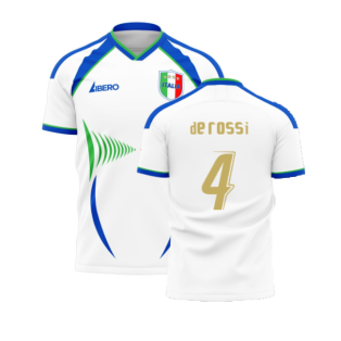 Italy 2006 Style Away Concept Shirt (Libero) (DE ROSSI 4)